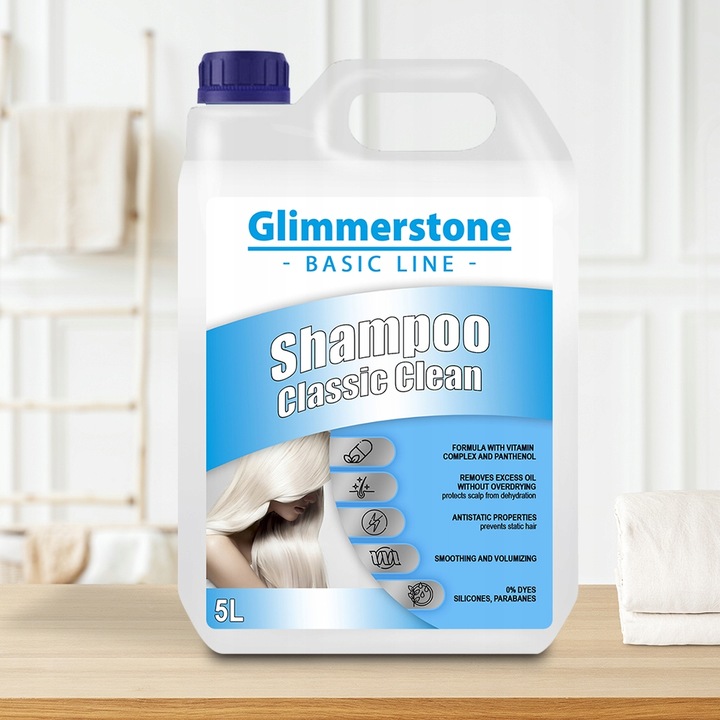 SZAMPON DO WSZYSTKICH RODZAJÓW WŁOSÓW 5L Z KASZTANOWCEM WITAMINAMI A,E,F,B5