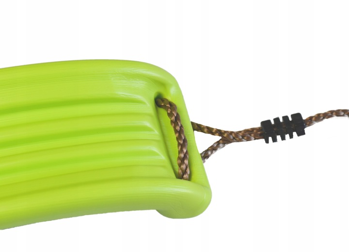 HUŚTAWKA DESKA siedzisko plastikowe LIMONKA