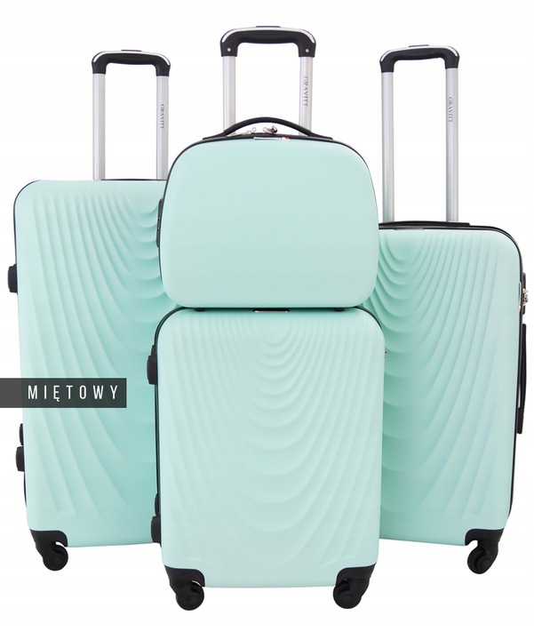 WALIZKA ZESTAW KOMPLET 4w1 MODEL 1051