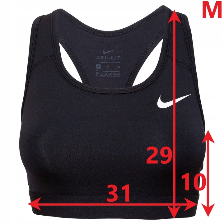 Y5618 BIUSTONOSZ SPORTOWY NIKE BRA BV3900 M