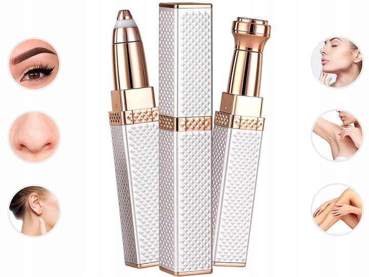 GOLARKA DO TWARZY I BRWI TRYMER DAMSKI 2w1 USB