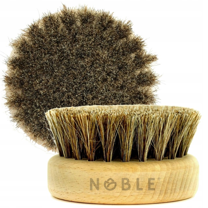 Szczotki Do Masażu Na Sucho 3x Szczotka Do Ciała Biustu i Twarzy Noble