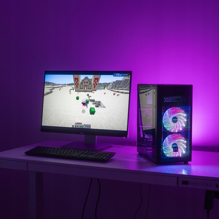 KOMPUTER GAMINGOWY SZYBKI I5 GeForce 16GB RAM 500GB WIFI WIN10