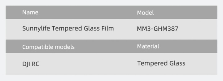 SZKŁO HARTOWANE 9H OCHRONNE DO DJI RC MINI 3 PRO / RC 2 MINI 4 PRO - 2 SZT.
