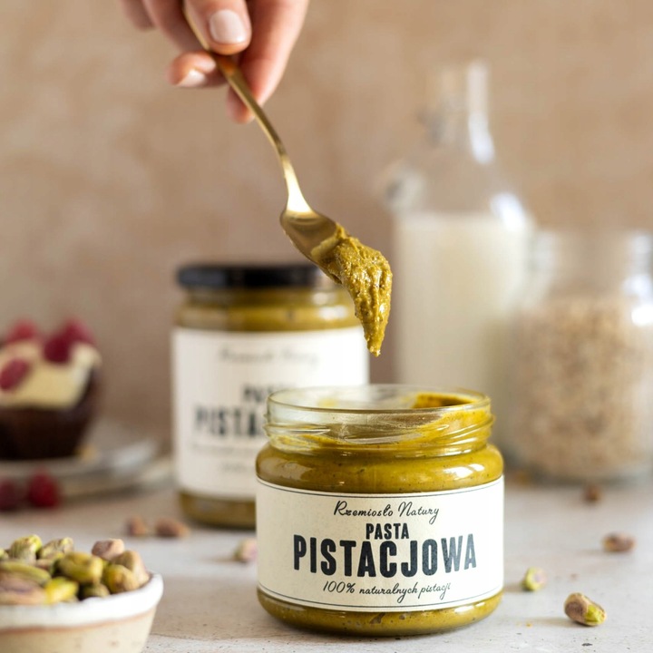 PASTA PISTACJOWA 100% PISTACJI - Rzemiosło Natury - 100g