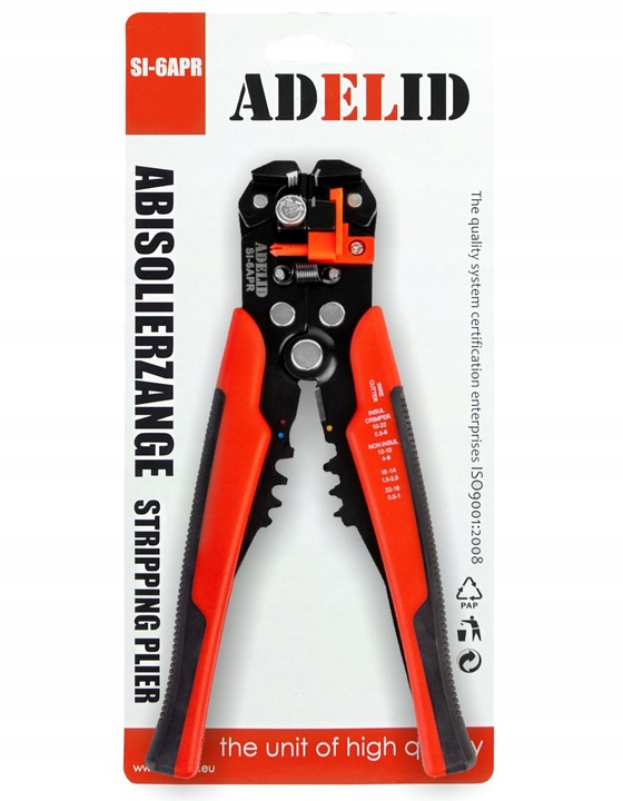 ZACISKARKA KONEKTORÓW KOŃCÓWEK ŚCIĄGACZ IZOLACJI