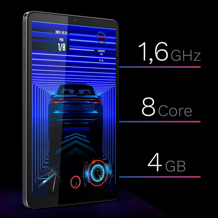 Tablet Kruger&Matz 8,4" EAGLE 807 4/64GB GPS USB-C LTE Android 13