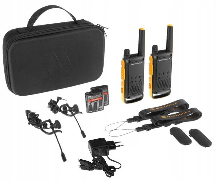 MOTOROLA T82 EXTREME PMR 446 KRÓTKOFALÓWKI WALKIE TALKIE RADIOTELEFONY x2