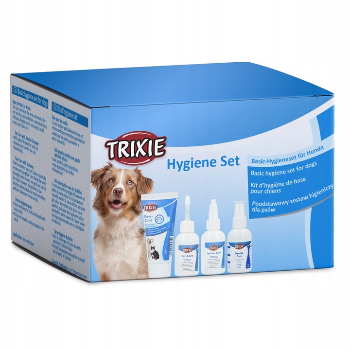 4x 50 ml Płyn do Uszu Psa Kota Krople Przemywania Oczu Spray Zębów Krem Łap