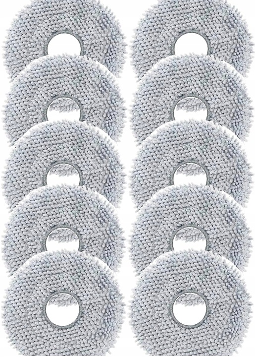 10x MOP DO XIAOMI ROBOT VACUUM S10+, S20+, X10+, X20 PLUS, X20 MAX, X20 PRO