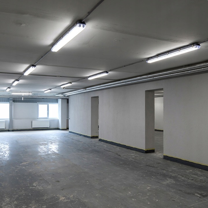 6x Oprawa hermetyczna 120cm Lampa LED natynkowa + 12x świetlówka LED