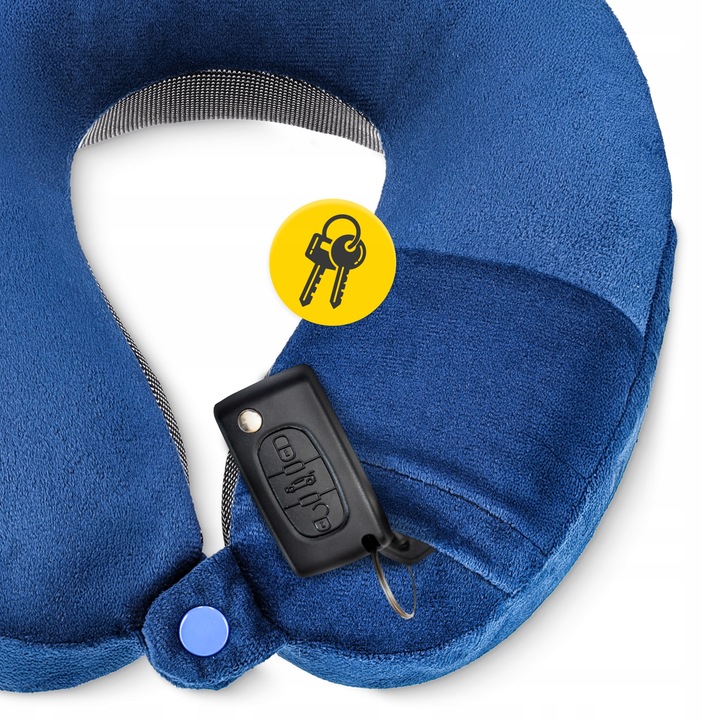 PODUSZKA PODRÓŻNA TURYSTYCZNA ROGAL ZAGŁÓWEK NA SZYJĘ PIANKA VISCO MEMORY