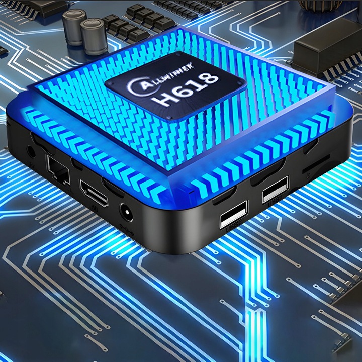 SMART TV BOX T95MAX ANDROID 9 64BIT 6K WIFI HDR USB 3.0 + PILOT KABEL