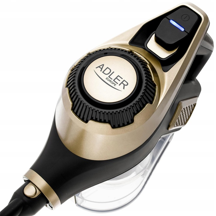 Odkurzacz pionowy bezworkowy Adler Light Gold 700 W z turboszczotką