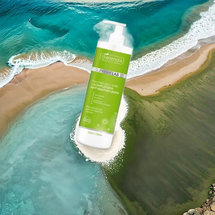 BIELENDA Tonik Do Twarzy Supremelab Normalizujący Sebum Sebio Derm 500ml