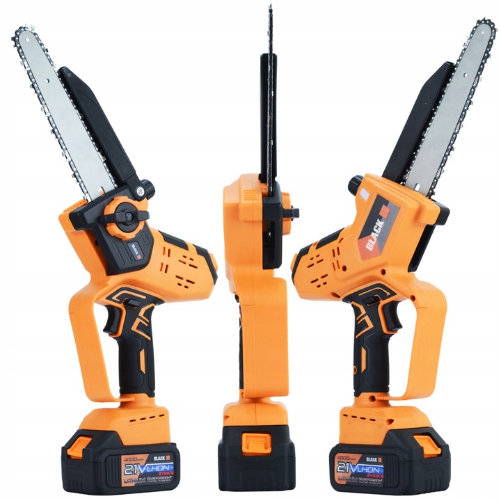 PIŁA PILARKA ŁAŃCUCHOWA AKUMULATOROWA 200MM 2 AKU21V 4 AH SMAROWANIE