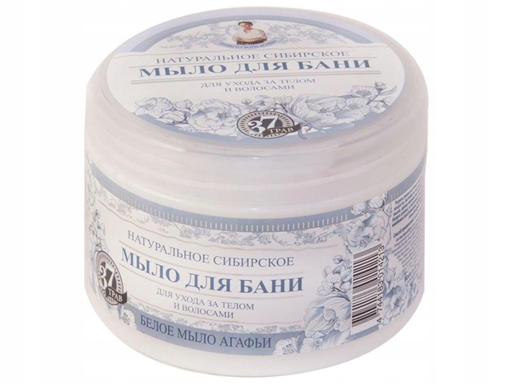 BABUSZKA AGAFIA MYDŁO SYBERYJSKIE BIAŁE 500 ml