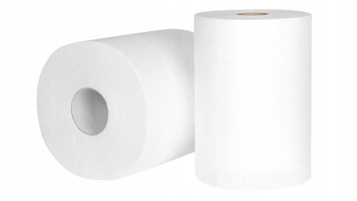 Ręcznik papierowy celuloza w opakowaniu 6 szt. biały