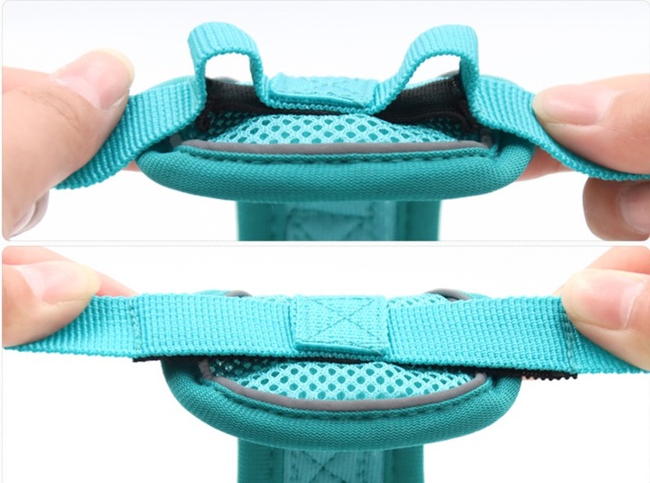 SZELKI BEZUCISKOWE TYPU GUARD + SMYCZ dla KOTA PSA