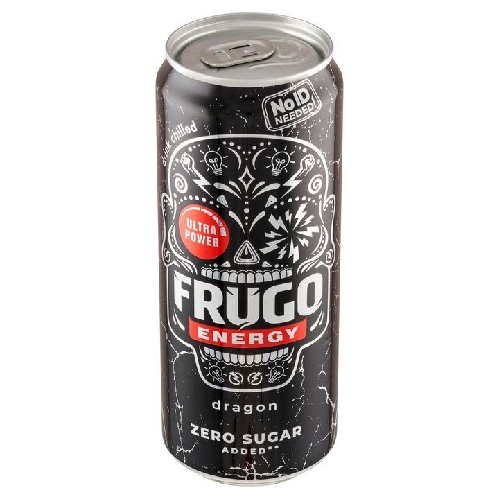 24x Frugo Energy Dragon Gazowany napój 330 ml