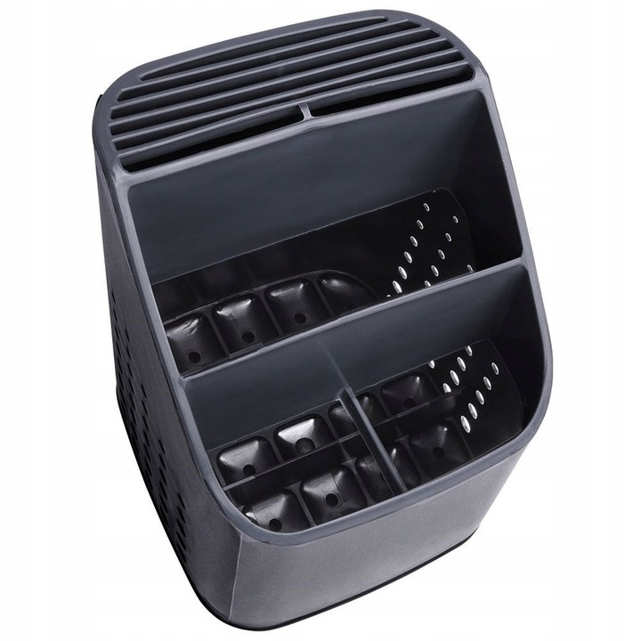 Pojemnik OCIEKACZ stojak organizer kuchenny na sztućce noże przybory