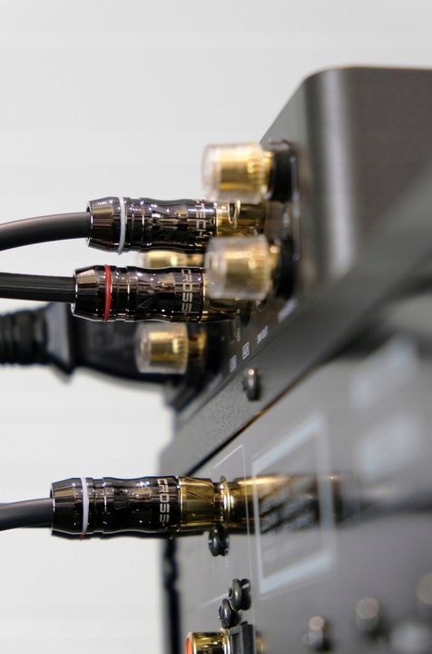 Kabel audio cinch Klotz 2RCA 2xRCA przewód - 0,75m