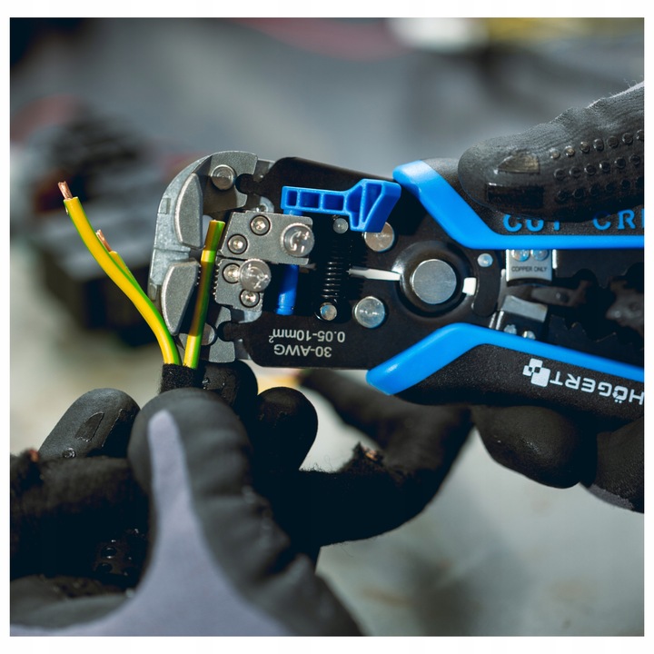 ŚCIĄGACZ IZOLACJI 0,05 - 10mm SZCZYPCE DO ŚCIĄGANIA IZOLACJI Hogert