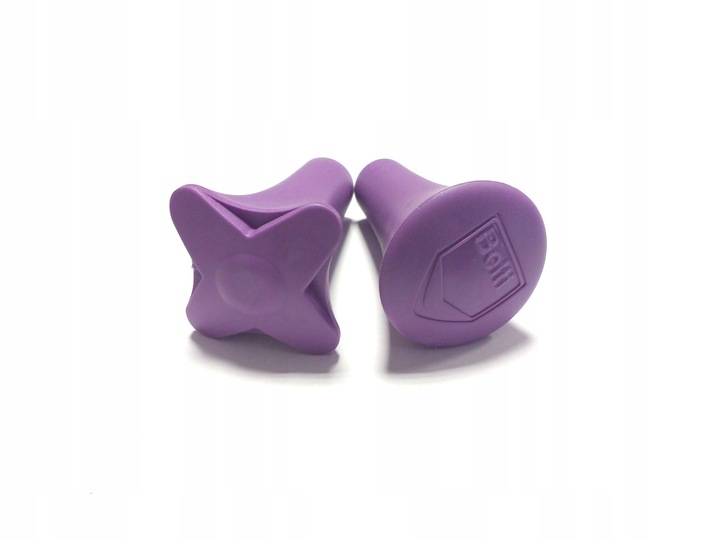 Pałka pałeczka baton mażoretkowa twirling PMT1 BELTI Chrom fioletowa