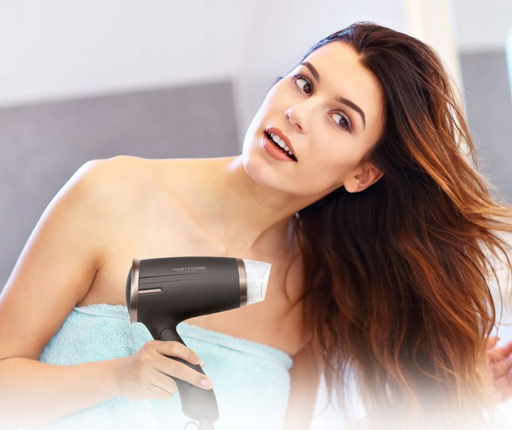 SUSZARKA DO WŁOSÓW SKŁADANA KONCENTRATOR TURYSTYCZNA NAWIEW + SZCZOTECZKA