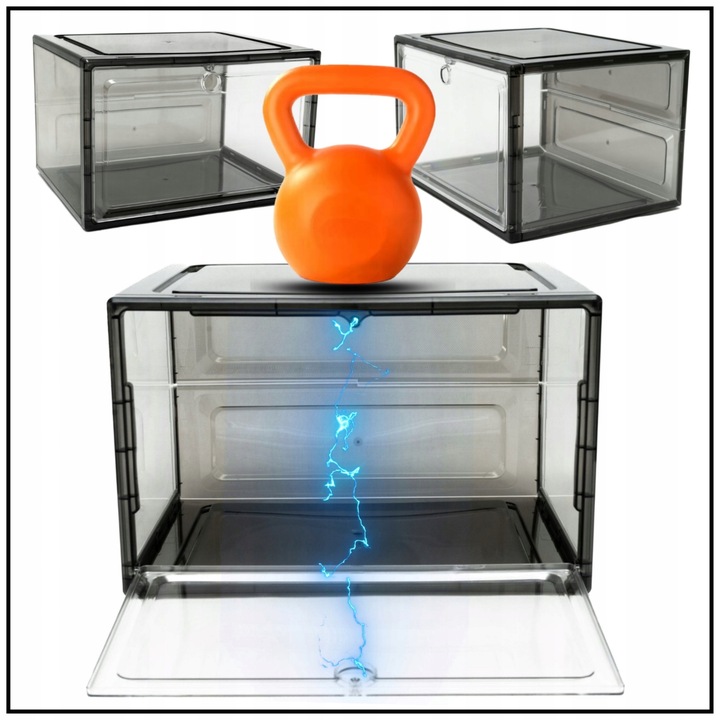 PUDEŁKO POJEMNIK ORGANIZER NA BUTY PREMIUM na zabawki akcesoria do biura