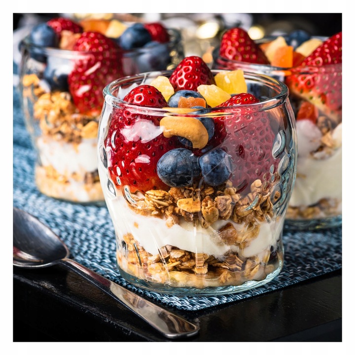 GRANOLA KLASYCZNA 1 KG BEZ OLEJU PALMOWEGO ZE SŁONECZNIKIEM I LNEM