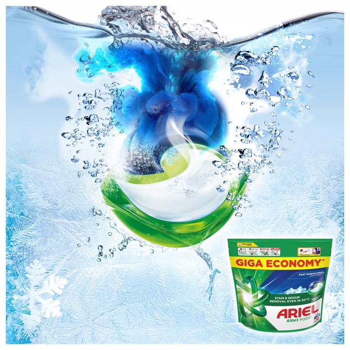 Ariel All-in 1 PODS Mountain Spring Kapsułki do prania 2x70sztuk