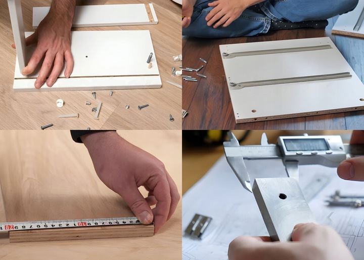 Komoda WOTAN BIALA z szufladami Duza Szafka AGA 120cm do Sypialni