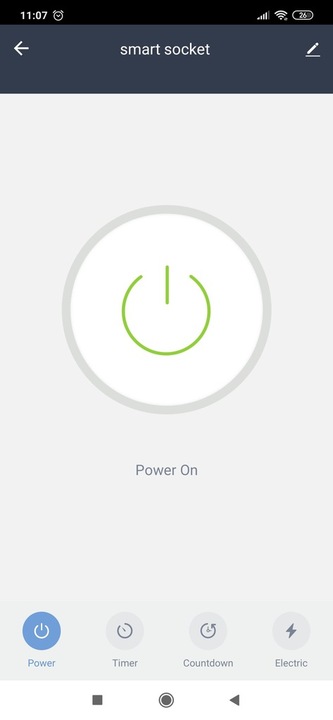 INTELIGENTNE GNIAZDKO STEROWANE WiFi ANDROID TUYA SMART HOME POMIAR 16A