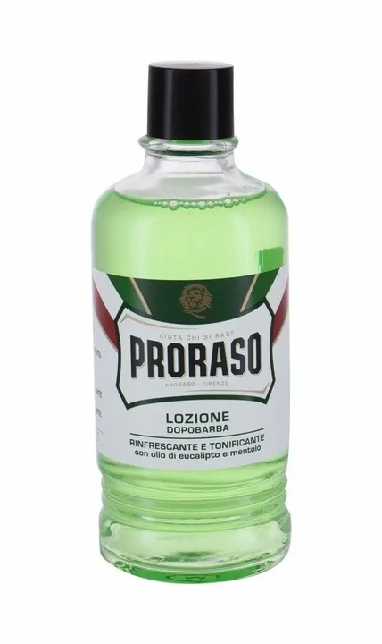 ZESTAW Proraso zestaw woda po goleniu zilona eukaliptus 400ml pompka atomiz
