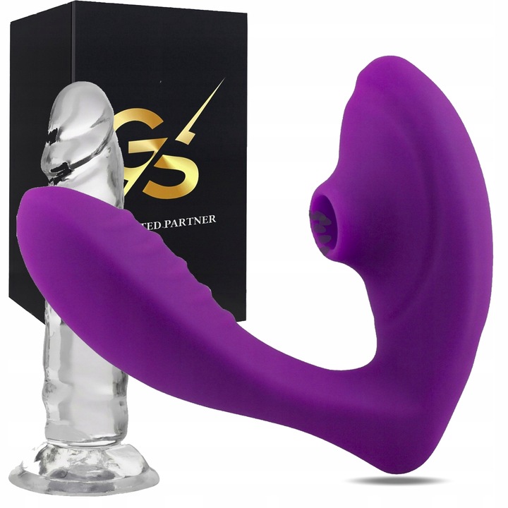 SSĄCY WIBRATOR RUCHOMY JĘZYK DO MINETKI STYMULATOR ŁECHTACZKI 3w1 +