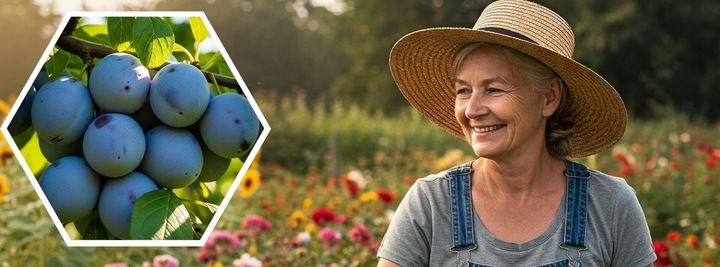 Śliwa Węgierka Zwykła Sadzonka Odporna Na Mróz I Choroby