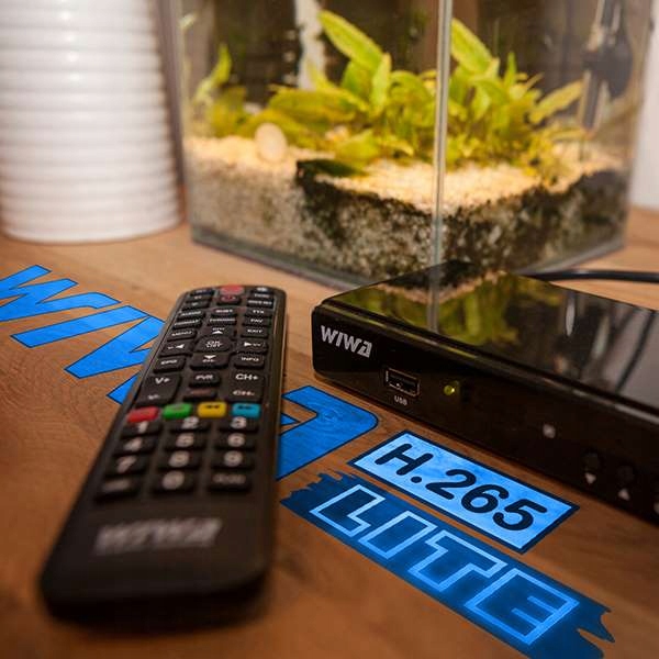 Tuner DVB-T2 WIWA H.265 LITE dekoder telewizji naziemnej drugiej