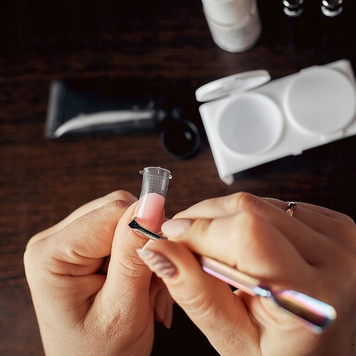 Polygel akrylożel MollyLac żel budujący do przedlużania paznokci CLEAR