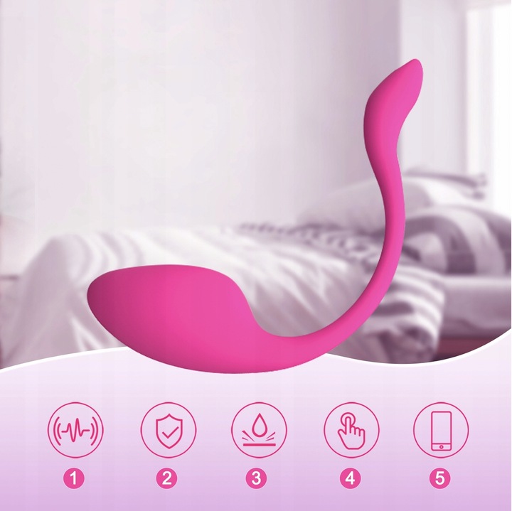 Wibrator sterowany aplikacją wibrujące jajko APP