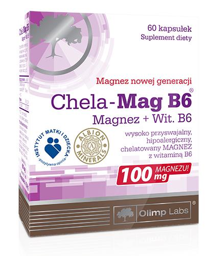 OLIMP CHELA MAG B6 Magnez + Witamina B6 60 kaps