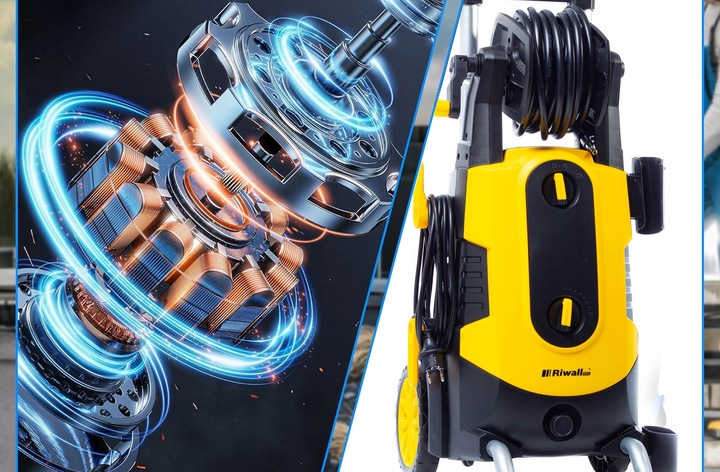 Myjka ciśnieniowa Riwall KOX280M PRO L10 2500W 280barEW pompa mosiężna