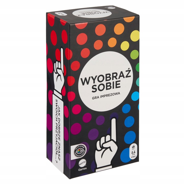 Towarzyska gra imprezowa dla dorosłych - Wyobraź sobie +17 HYB63