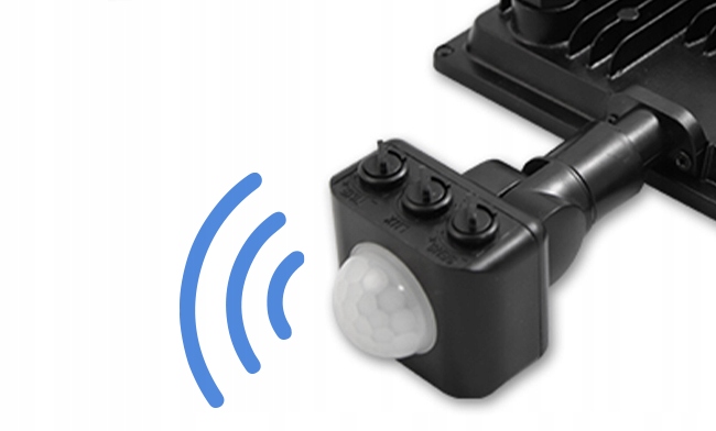 HALOGEN Naświetlacz CZUJNIK ruchu LAMPA LED 50W IP66 Reflektor 6000LM