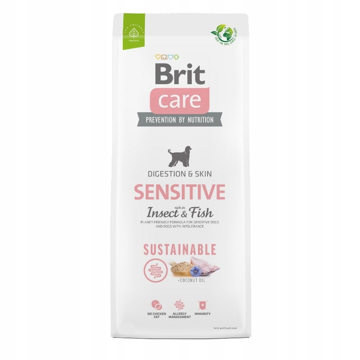 Brit care dog sustainable sensitive insect 3kg