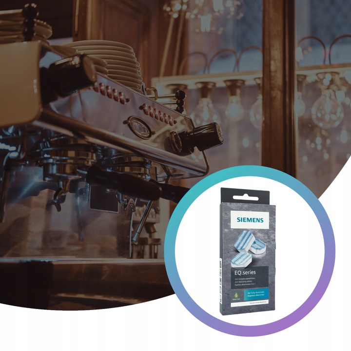 TABLETKI ODKAMIENIAJĄCE SIEMENS TZ80002 + 3 FILTRY + SZCZOTECZKA