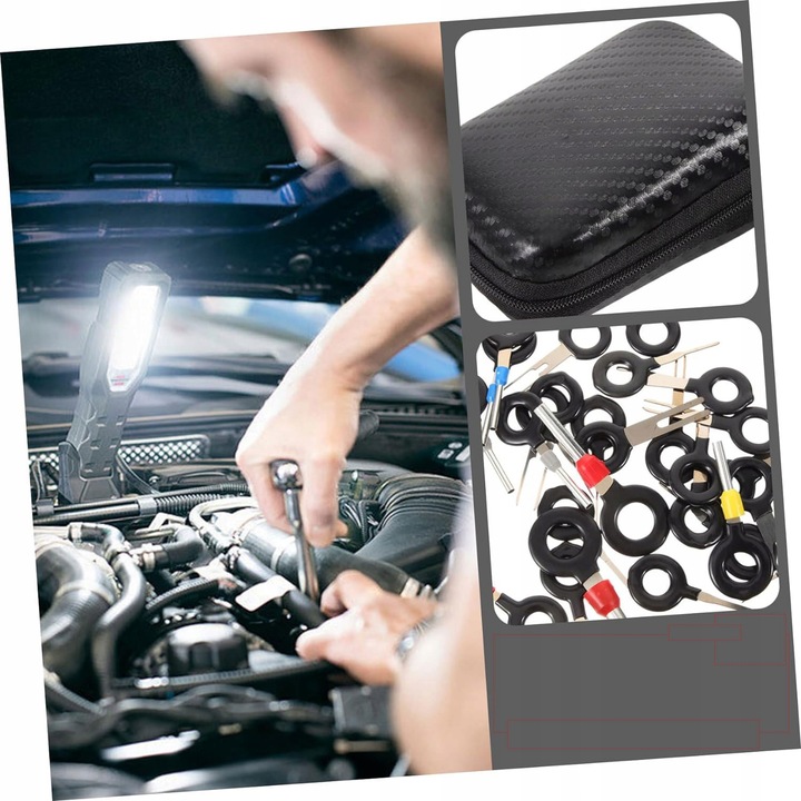 KLUCZE WYJMAKI DO DEMONTAŻU PINÓW KONEKTORÓW RADIA KOSTEK ZESTAW XXL