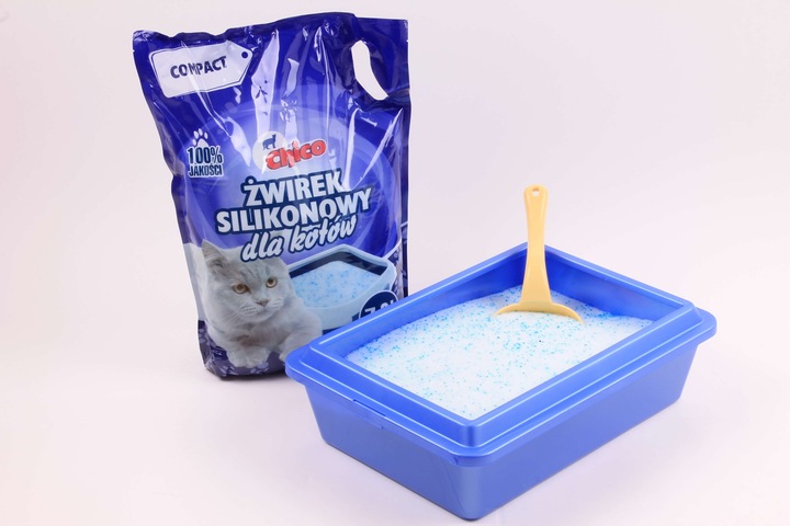 Żwirek Silikonowy dla kota Compact Naturalny 7,6L