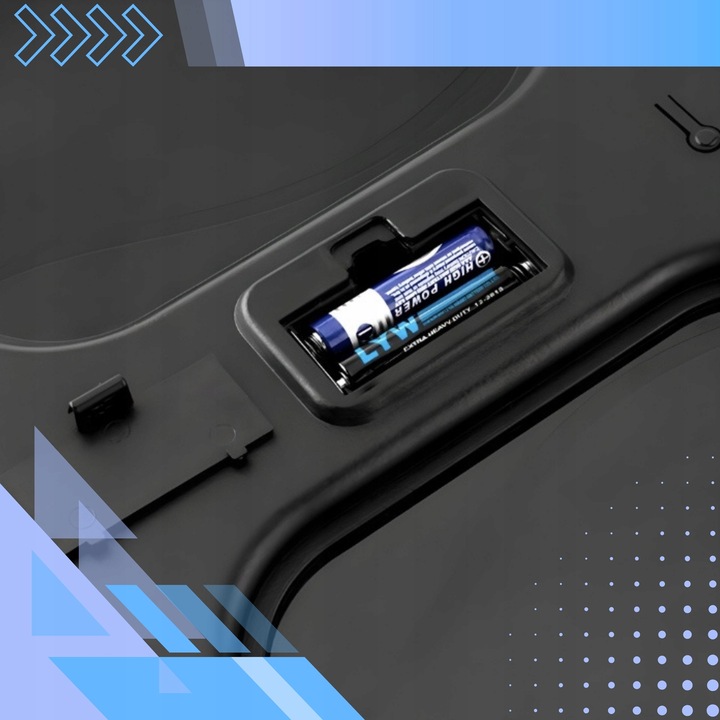 WAGA ŁAZIENKOWA ELEKTRONICZNA SZKLANA LED SLIM PRECYZYJNA 180 KG +