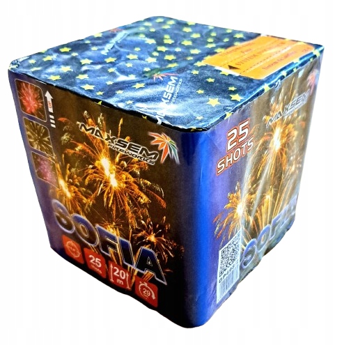 Wyrzutnia fajerwerków Maxsem 20 mm 25 strz.